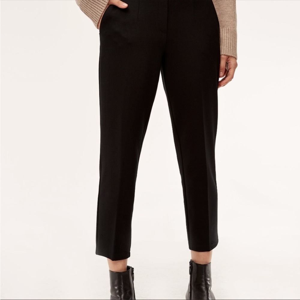 Babaton Aritzia Black Trousers